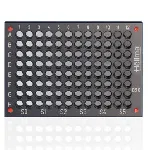 Placa de referencia con certificado de calibración para comprobar la precisión fotométrica