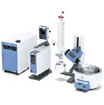 Pro V-C Complete rotary evaporator packages with coated glassware
