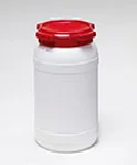 Wide mouth barrels for waste