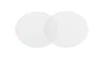 Quantitative ashless filter papers