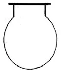 Spherical reactor, DN with slot flange Schott type