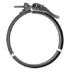 Quick release clamp for DN flange Schott type, stainless steel