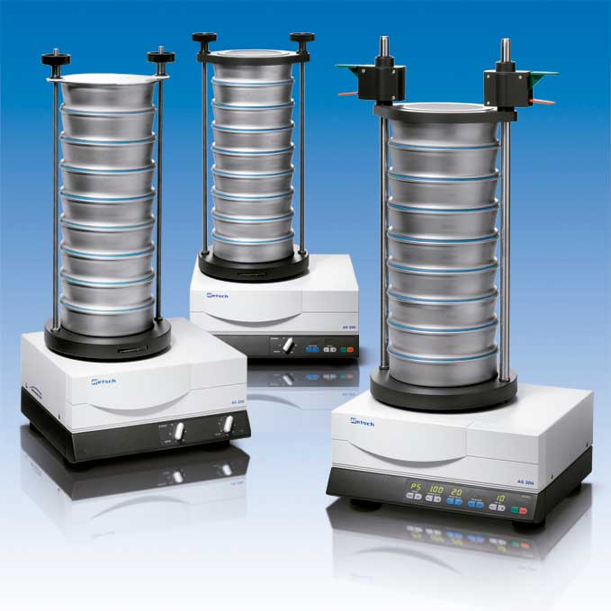 Analytical Sieve Shakers AS 200 basic/digit/control