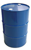Blue metalic container