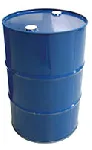 Blue metalic container