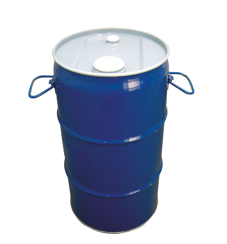 Container with inner covering