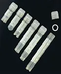 External thread sterile cryovials