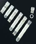 Internal thread sterile cryovials