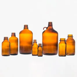 GLASSWARE BOTTLES AND FLASKS