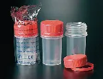 Screwed flasks for samples