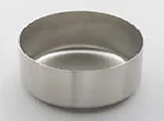 Evaporating dishes with contact bottom