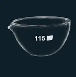 Evaporating dishes, borosilicate glass