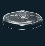 Quartz lids for clear crucible