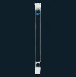 Fractionating columns with ground joints, without stopcock