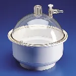 Filtration and vacuum desiccator of PP and PC