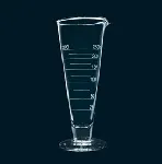 Borosilicate Glass 3.3 Cups, Graduated