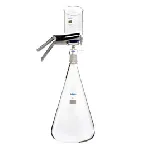 Universal glass apparatus 90mm filter with stainless steel mesh