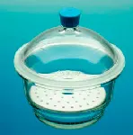 Glass desiccators wiht polypropylene knob, without porcelain disk