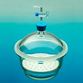 CAPSULE DI EVAPORAZIONE, VASI, CRISTALLIZZATORI DI VETRO ED ESSICCATORE IN VETRO
