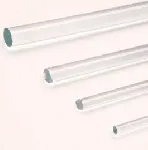 Solid glass rod to stir