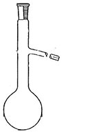 ASTM D86. Matraz de destilación según Engler con boca 19/26