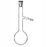 ASTM D86. Engler distillation flask as with seal 19/26