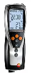 Compact thermometer PT100/TP K/TP T with measurement value store option