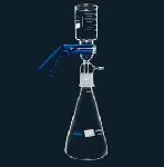 All-glass filtration assembly for 47mm membranes