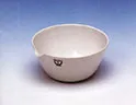 CÁPSULAS DE EVAPORACIÓN, CRISOLES, CRISTALIZADORES DE PORCELANA
