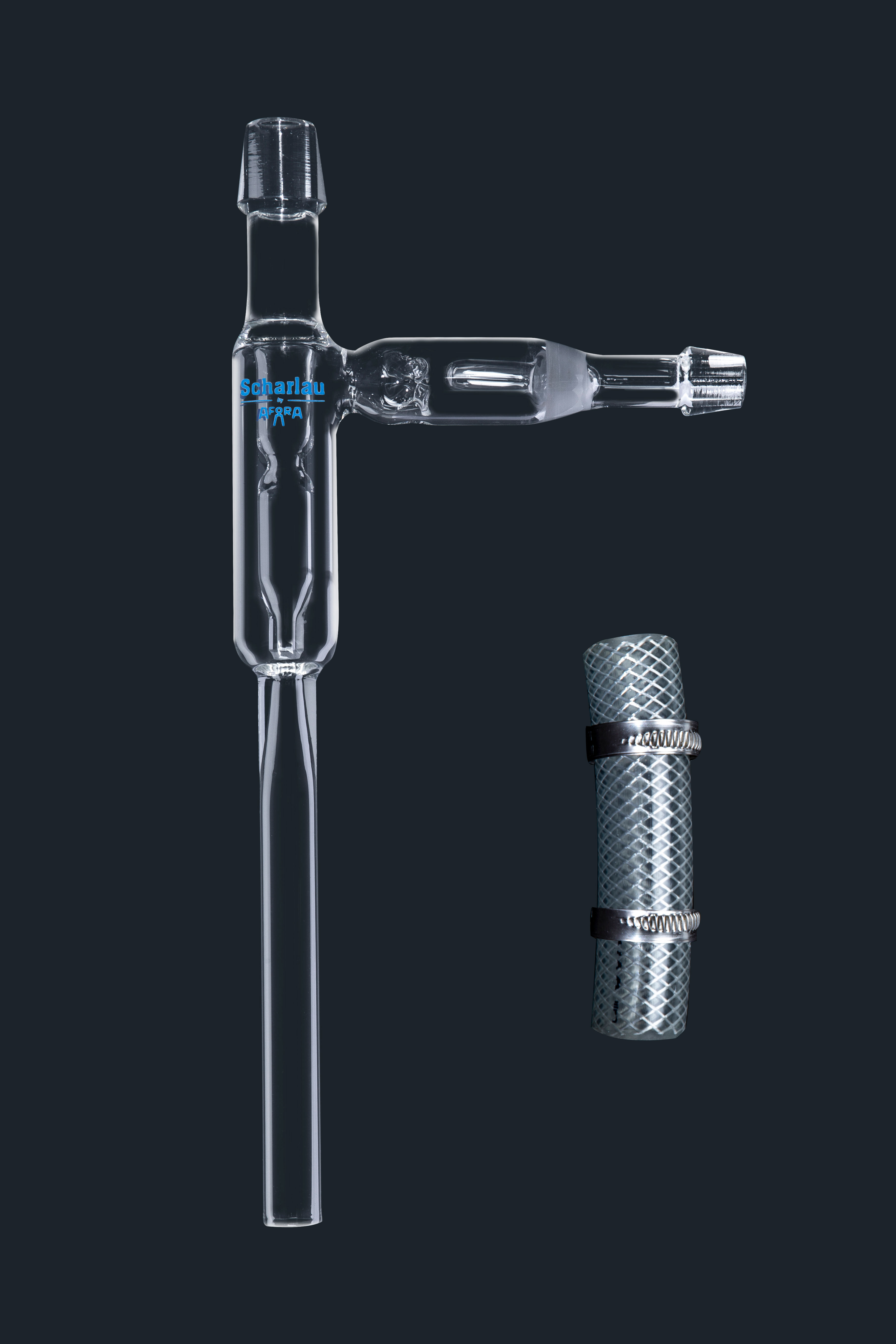 Vacuum water pump with non-return valve