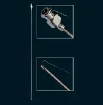 Stainless steel needles and luer lock