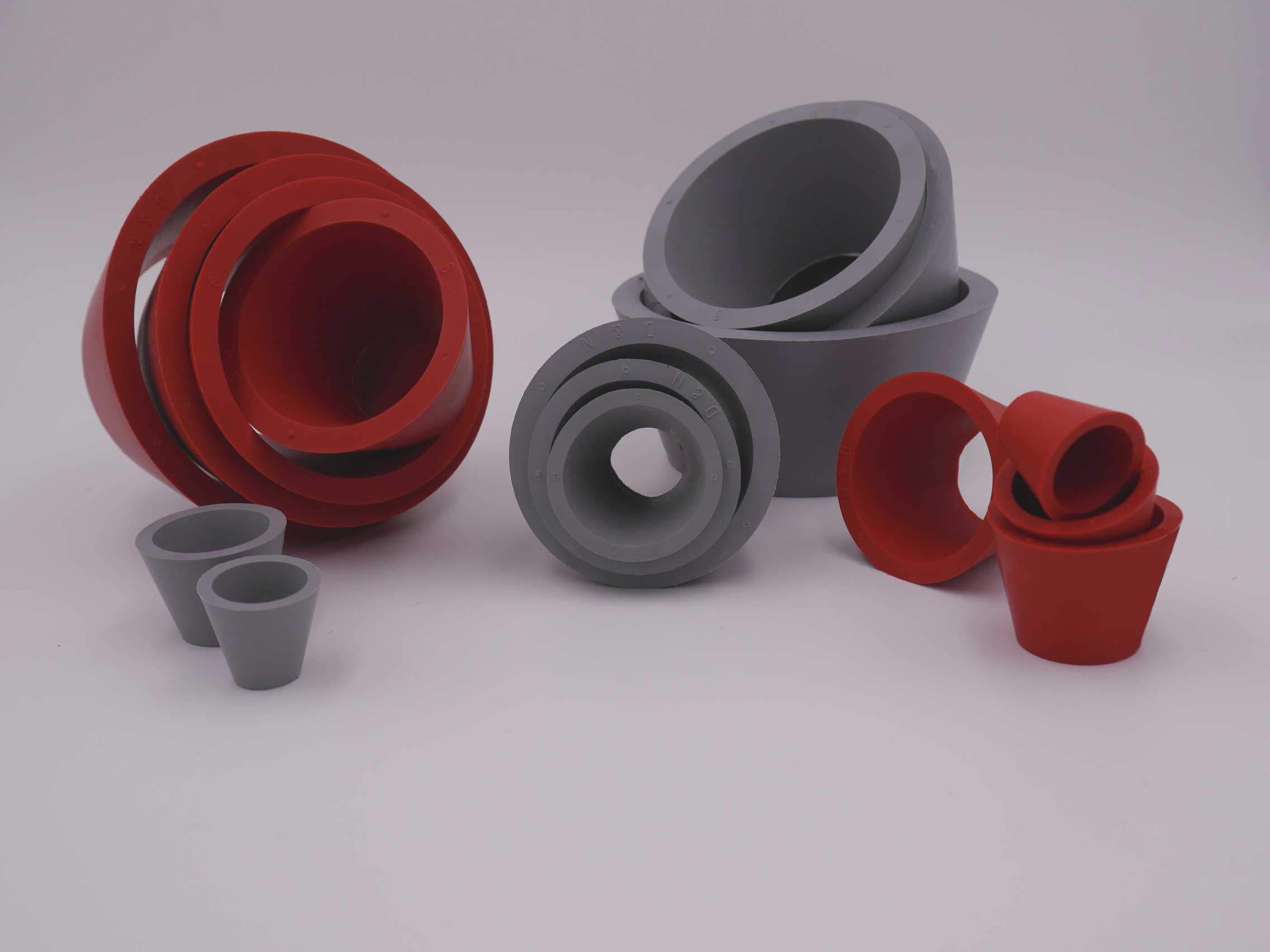 Rubber spacers for filtering (Guko)