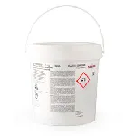 Chlorinated alkaline detergent, powdered for machine washing, Deterlabo® P