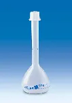 Volumetric flasks, polypropilene, screw cap