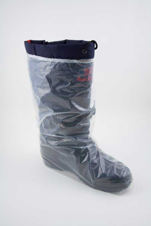 Transparent disposable bootcover