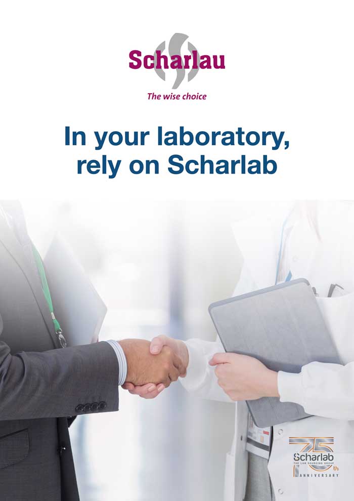 In your laboratory, rely on Scharlab