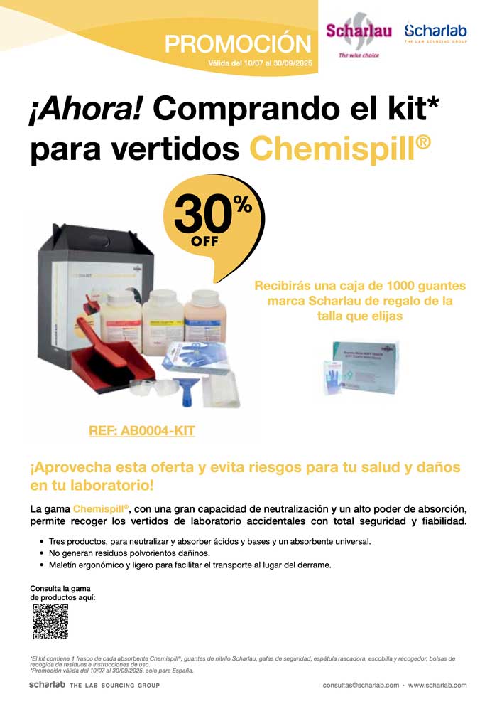 Nueva promoción: Kit para vertidos Chemispill®