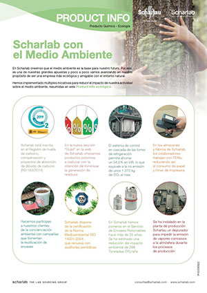 Scharlab con el Medio Ambiente