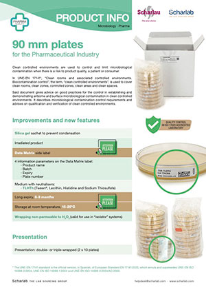 90 mm plates pharma