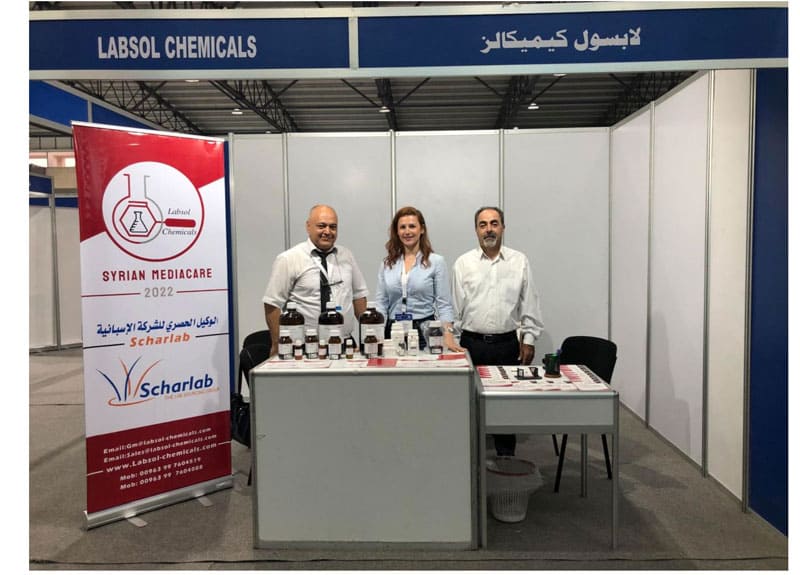 Labsol Chemicals and Scharlab at Syrian Medicare 2022