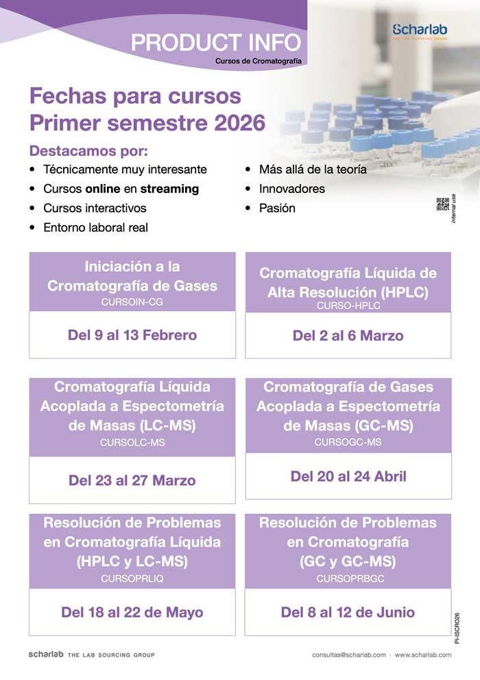 cursos cromatografía 2026
