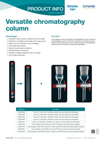 Chromatography column