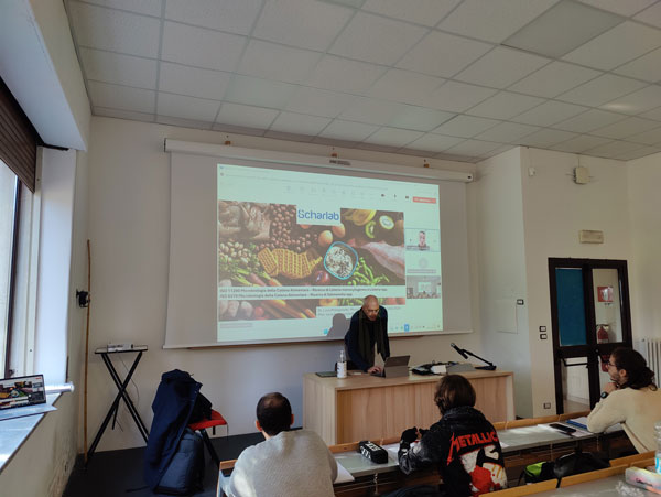 Scharlab: Lezione plenaria CdS “Tecnologie Microbiche in Campo Alimentare” UniNa