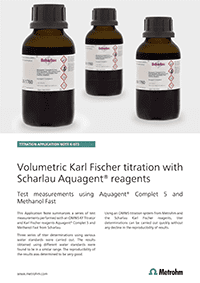 Application Note KF Titration