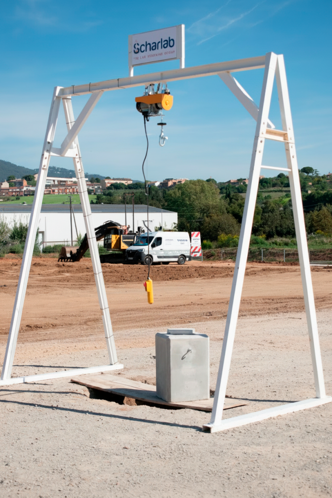 Scharlab foundation stone ceremony