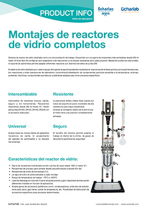 reactores vidrio completos