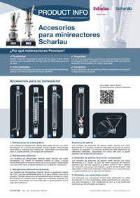 Accesorios minireactores scharlau