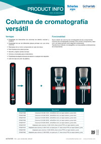 Columna cromatografia versatil