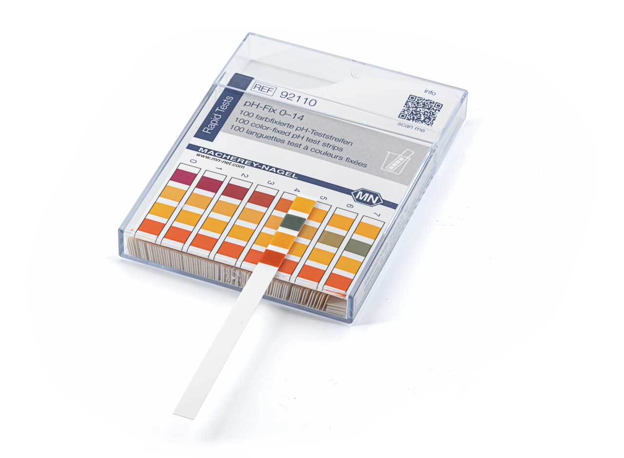 Medición de pH Precisa, Segura y Eficiente con las Tiras Reactivas pH-Fix de Macherey-Nagel
