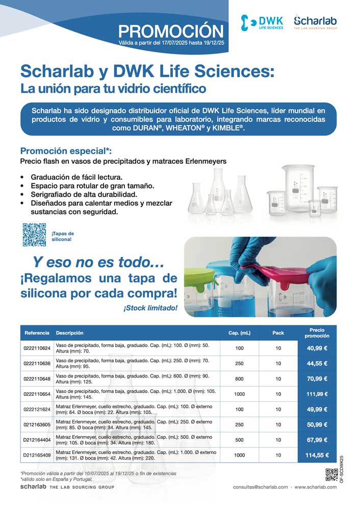 Promoción en vidrio de laboratorio DURAN®